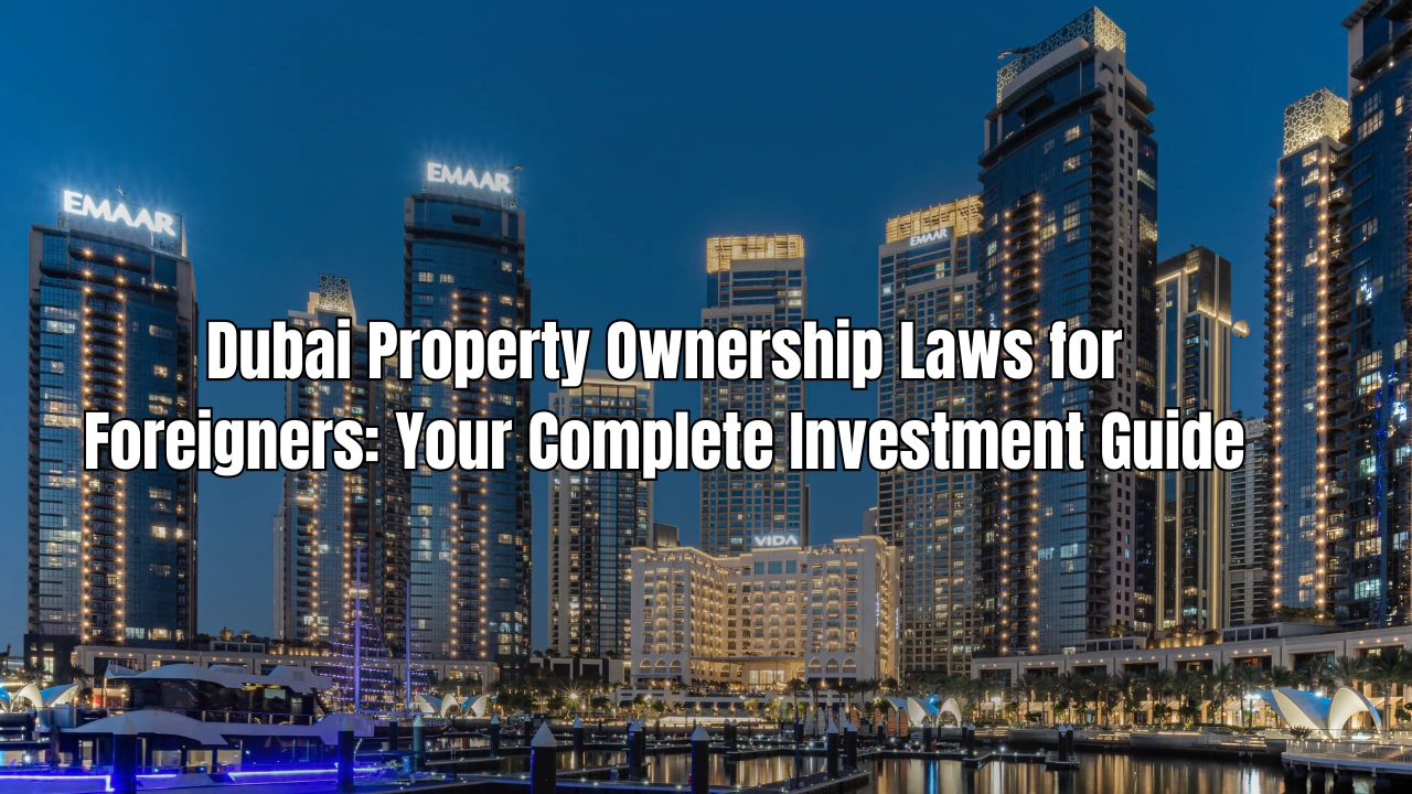 Dubai Property Ownership Laws for Foreigners_ Your Complete Investment Guide