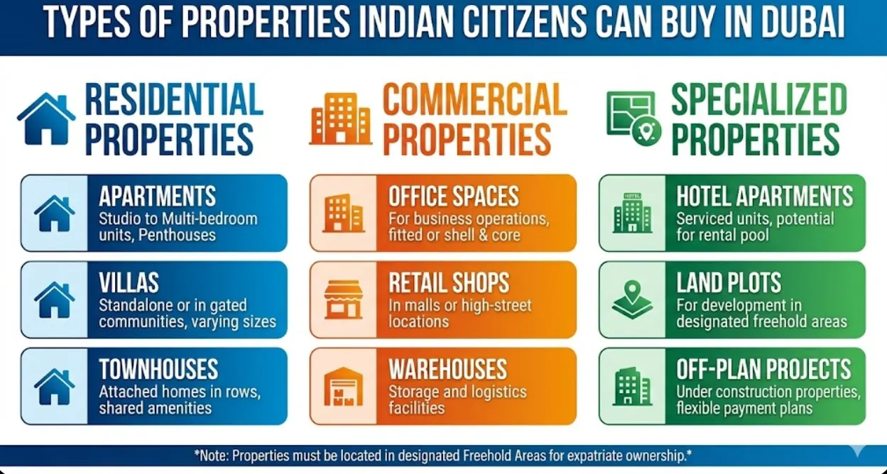 Types of Properties Indian Citizens Can Buy